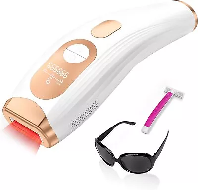 Lubex 3 In 1 IPL Hair Removal Device HR/SC/RA 600NM Laser Hair Remover System • £49.99