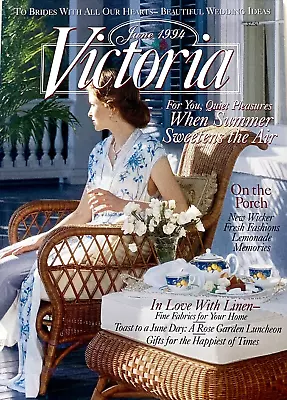 June 1994 VICTORIA Magazine Volume 8 No.6 VG Condition • $16