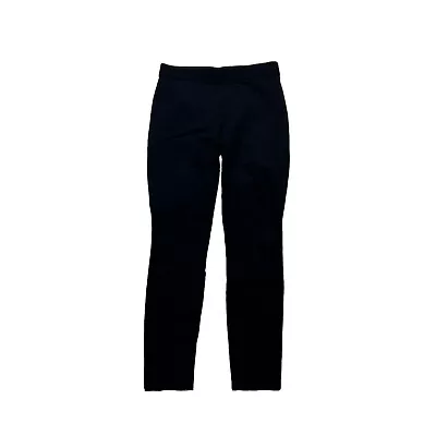 J. Crew Pixie Pants Womens Size 0 Stretch Black Back Zip Skinny Taper Leg • $22.49