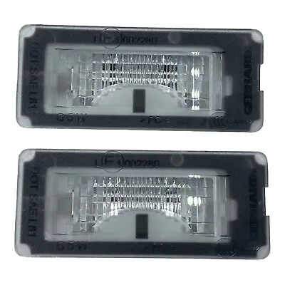 MINI Cooper License Plate Light Lens Pair R56 R57 R58 R59 OEM 51132756227 • $19.99