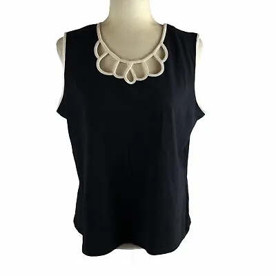 RQT Women's Size Medium Black Cutout Tank • $24.94