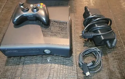 $80.99 • Buy Microsoft Xbox 360 S Slim 4GB Matte Black Model 1439 Console Only Tested Working