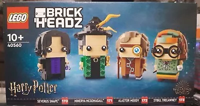 LEGO Harry Potter 40560. Brickheadz Professors Of Hogwarts. New And Sealed Neat • $69.95