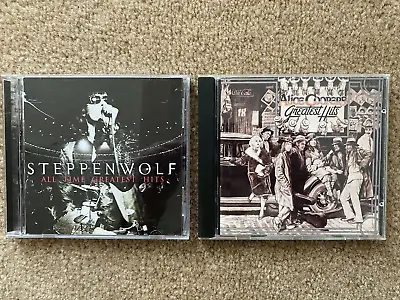 Classic Rock 2 CD Lot. Alice Cooper Steppenwolf Greatest Hits. 30 Total Tracks • $8