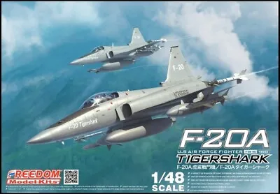 FREEDOM MODEL 1/48 F20A Tigershark USAF Fighter #18002 📌USA📌 • $69.98