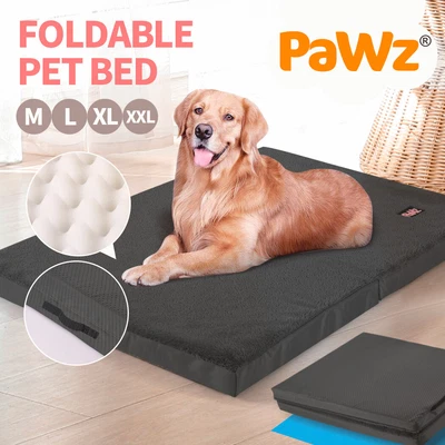 $37.99 • Buy PaWz Pet Dog Calming Bed Memory Foam Mat Orthopedic Removable Washable Black