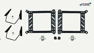 2x Crank BMW E36 E46 Seat Rail Package Suit BRIDE RECARO SPARCO • $385