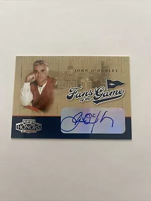 $59.99 • Buy 2004 Donruss Fans Of The Game Autograph John O’Hurley Fg-5