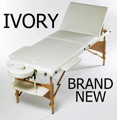 £89.99 • Buy Portable Massage Table Bed Couch Adjustable Folding Beauty Tattoo Salon Folding