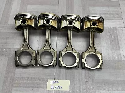 ✅02-06 RSX Type S 06-11 CIVIC Si K20Z3 K20A2 K20Z1 PRB Pistons Connecting Rods • $104.95