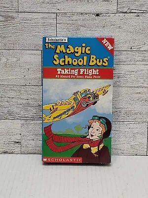 Magic School Bus VHS  - Taking Flight All Aboard For Some Plane Facts  • $7.99