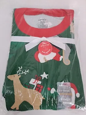 Carter's Family Matching Holiday Unisex 2 Pc Set Cotton PJs Pajama's Size XXL • $29.94