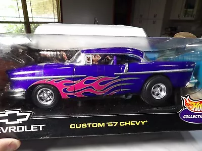 Custom  1957 Chevy                1999 Hot Wheels Collectibles    1:18 Die-cast • $29.99