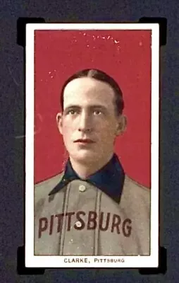 1909-11 T206 Piedmont 150 Baseball⚾️Fred Clarke Pittsburgh Portrait SGC -2 • $352