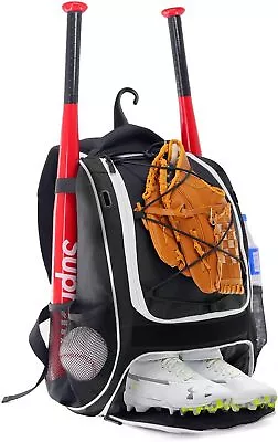 Wolt Rookie Youth Baseball Softball Batting Bag Bat Pack With Shoes Compartment • $29.99