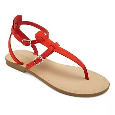 NWOT Merona Strappy Thong Sandals - Sz 8 - • $22