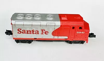 Mattel Hot Wheels Sante Fe Red Engine Sto N' Go Die Cast Train Car HK 1983 • $25