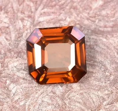 100% Natural Mandarin Orange Garnet 8.70 CT Asscher Shape Genuine Loose Gemstone • $56.69