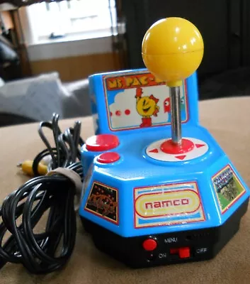 2004 Jakks Namco Pacific Ms Pac Man Plug And Play Arcade TV Games  • $75