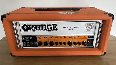 Orange Rockerverb 50 MKIII Valve Amp Head - Message About Delivery Options • £999