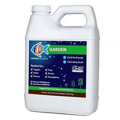 Garden - Organic Liquid Plant Food Made From Fish Manure (with Fresh Minty Sc... • $29.86