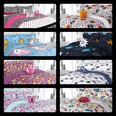 6/8pc Twin/full Kids Comforter Complete Bedding Set Many Designs Bed In A Bag • $39.10