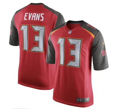 Tampa Bay Buccaneers Mike Evans Nike Game Player Red Jersey #13 Men’s Size Large • $110