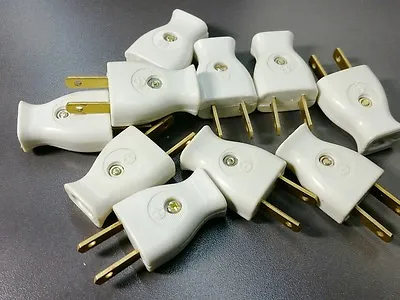 10x AC Plugs 15A 120V 2 Prong Residential Grade Plug Same As Leviton   • $1199