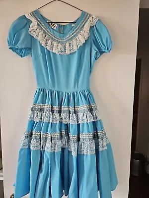 Vintage Square Dancing Dress Donnells Of Denver Size 12 • $22