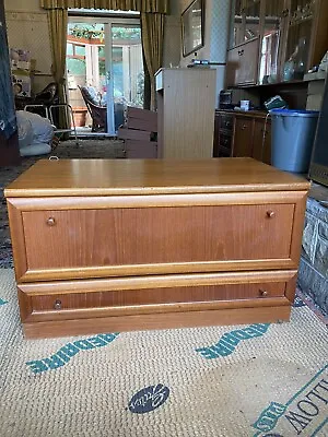 MCINTOSH VINTAGE RETRO TEAK SIDEBOARD / TV MEDIA UNIT CABINET 70s • £225