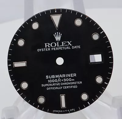 Vintage Rolex Submariner Tritium 16800 16610 Dial #375 • $545.14