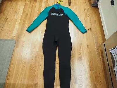 New Mens BODY GLOVE Wet Suit Size ML Vintage New With Tags 3/2 Mm Teal Black • $49.99