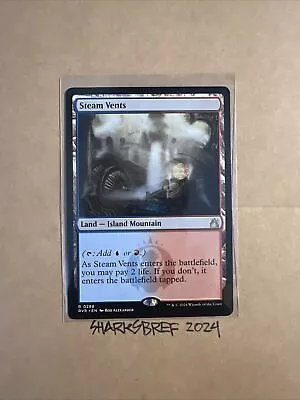 MTG Steam Vents RVR 0288 R Regular NM Rare Land • $13.97