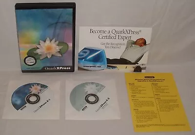 QuarkXPress 6.1 + 6.5 UPDATE STANDARD EDITION FOR WINDOWS New With Product Code • $39.99