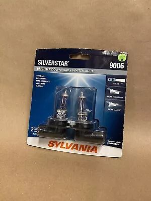 Sylvania 9006 SilverStar Halogen High Performance Headlight Pair Set 2 Bulbs • $19.99