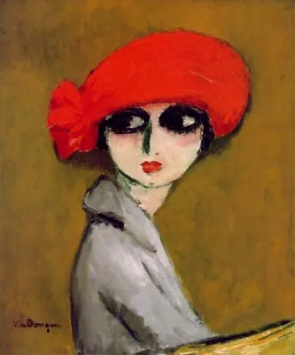 The Corn Poppy : Kees Van Dongen : Circa 1919 : Archival Quality Art Print  • $85