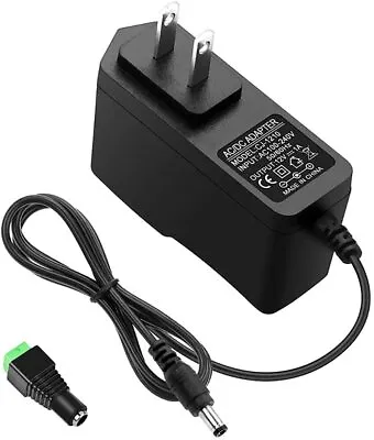 AC DC 12V 1A 1 Amp Power Supply Adapter Charger Transformer 5028 LED Stripe CCTV • $4.18