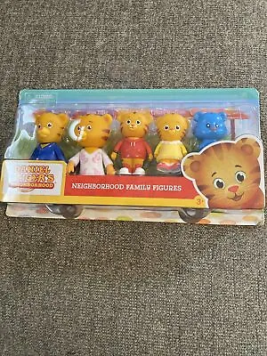 5 Pack Daniel Tiger's Neighborhood Family Figures Pose-able Arms Kids Toys New  • $23.99