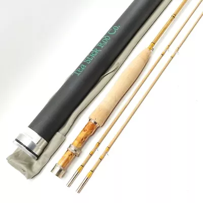 Tea Stick Rod Co. Bamboo Fly Rod. 6’ 6” 3wt. W/ Tube And Sock. • $425