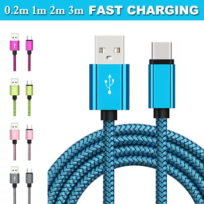 USB C Fast Charge Charger Cable For Samsung S8 S9 S10 E S20 S21 Plus Type C Cord • $7.69