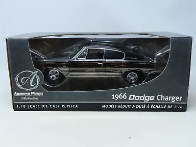 1:18 Scale Ertl RC2 American Muscle #33933 Die-Cast 1966 Dodge Charger - Chrome • $199.95
