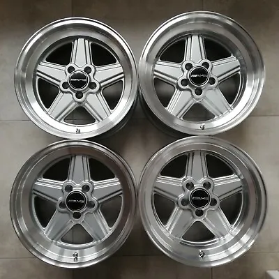 4x AMG PENTA STYLE DESIGNE RIMS SL / SLC 107 W123 W126 8x16 9x16 TÜV German • $1202.89