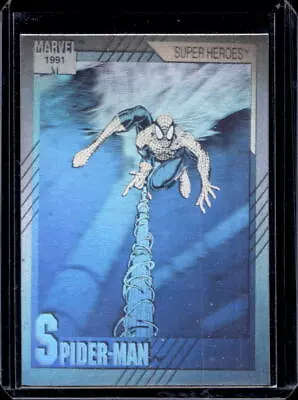 1991 Marvel Spider Man Super Heroes Holo #H1 • $0.99