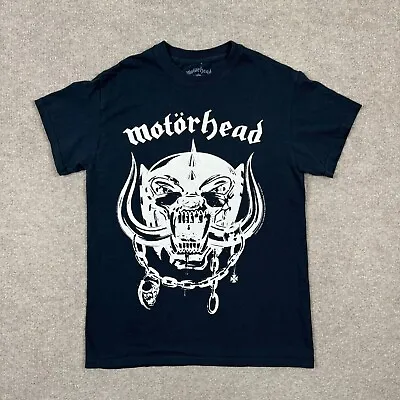 Motorhead T Shirt Adult Size S Black Short Sleeve Crew Neck 40 Years Logo Unisex • $13.95