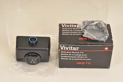 VIVITAR Dedicated Module DM/M TTL For Minolta On Vivitar 3000/5000 Ser. Flashes • $9