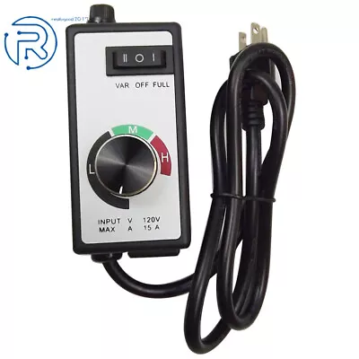 Universal Speed Controller Router Fan Variable Electric Motor Rheostat AC 120V • $17.01