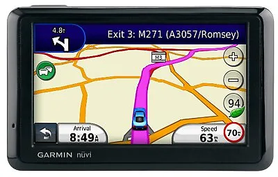 Garmin Nuvi 1390 4.3  Sat Nav UK And Ireland Maps 2023 Car Charger + Mount • £31.98