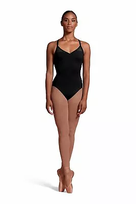 £20 • Buy MIRELLA BLOCH Girls SALE Tween Dance Leotard Mesh Panels Cross Back M2177TM