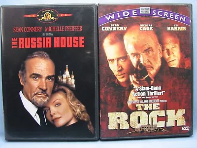 The Russia House & The Rock (DVD) Sean Connery ~ Widescreen • $11.99