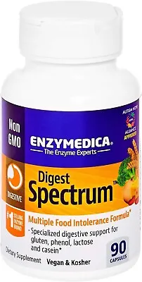 Enzymedica Digest Spectrum 90 Caps EXP:10/24 • $22.49